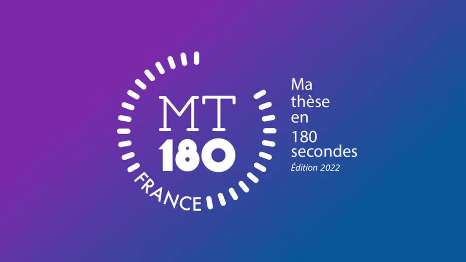 🇫🇷 Ma thèse en 180 secondes ⏱️